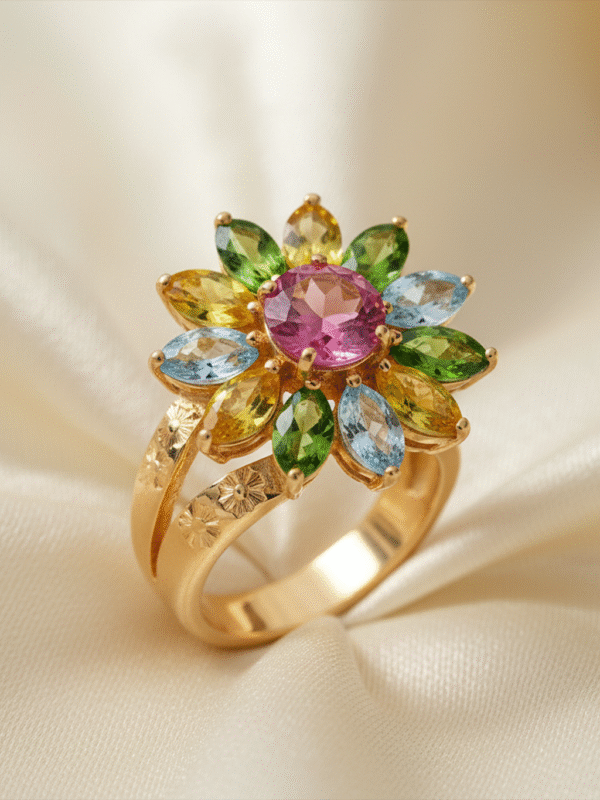 Seraphina Luxe – The Ember Crown Ring