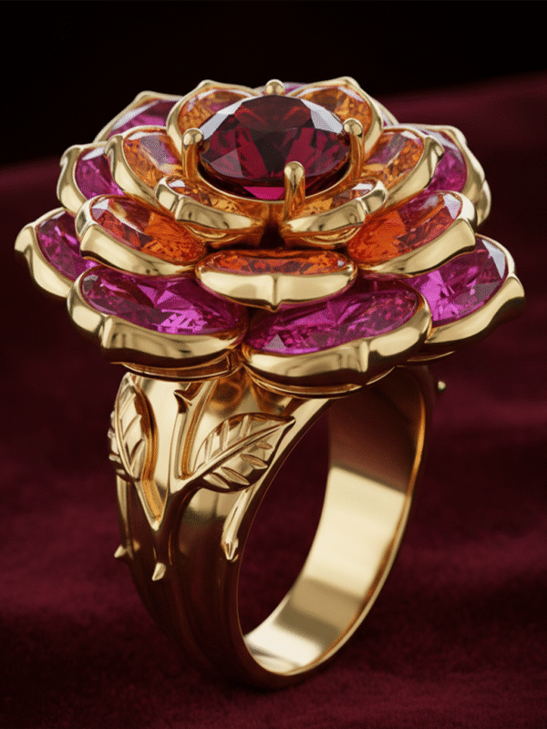 Lyra Vale – The Celestial Crown Ring