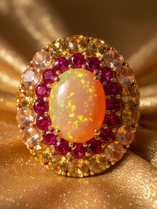 Elegant Starry Night Ring – Sparkling Glamour for Every Occasion