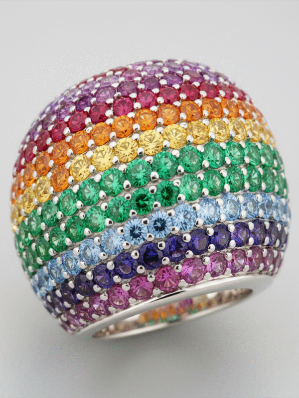 Lunaira Vellin – The Celestial Embrace Ring