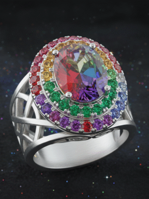 4 (98) Solyn D’Arte – The Crown of Gentle Light Ring
