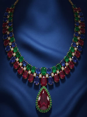 m (1) Solara Noémie – The Horizon Jewel Necklace