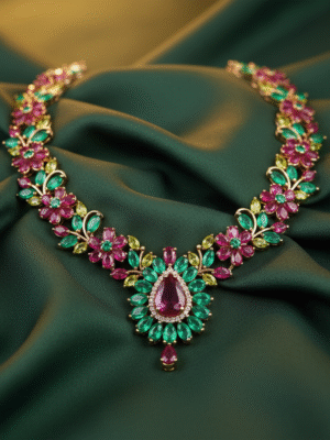 m (2) Elaris Vionne – The Eternal Bloom Necklace