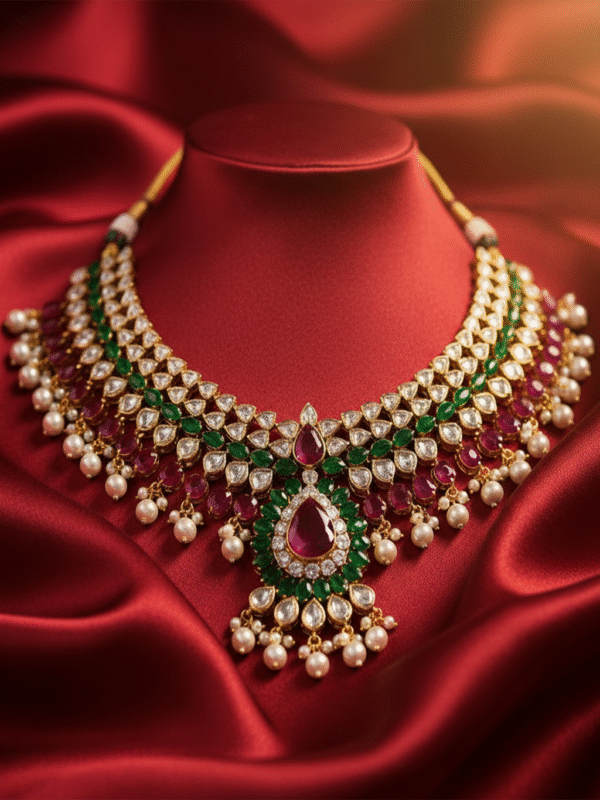 Seraphyne Éclaire – The Crowned Radiance Necklace