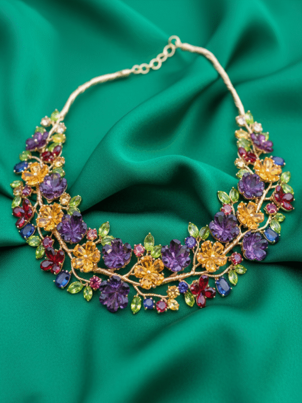 m (44) Elegant Office Necklace – Minimalist Pearl Pendant Chain