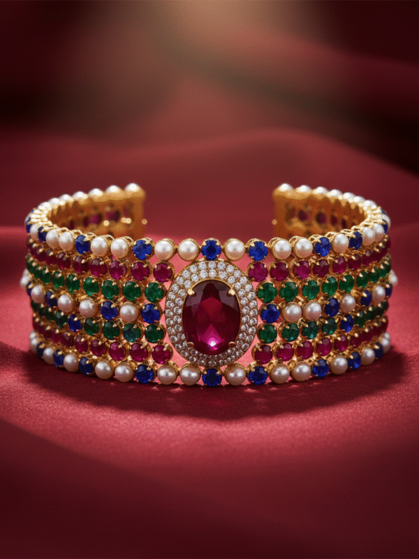 Selene Aurore – The Frosted Halo Bracelet