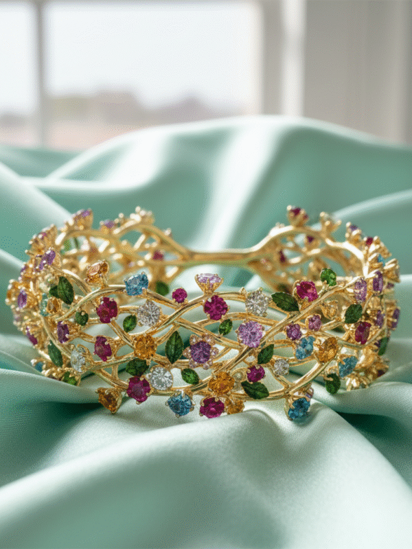 Seraphina Veyra – The Celestial Flame Bracelet