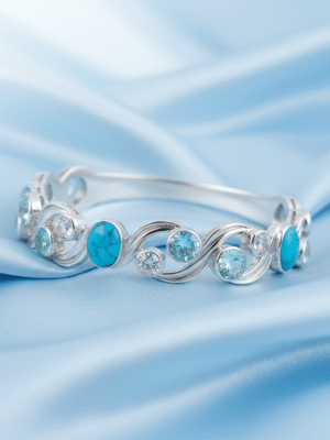 u (75) Celestine Veyra – The Golden Mirage Bracelet