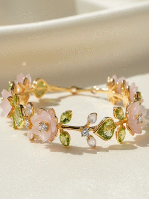 u (80) Lunaria Vey – The Aurora Bloom Bracelet