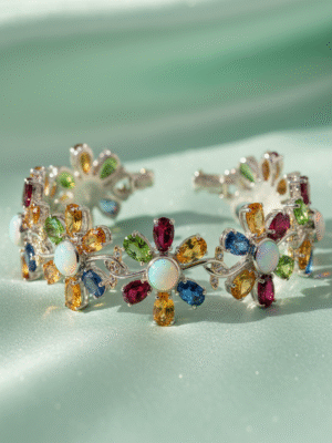 u (83) Cassia Loren – The Silver Reverie Bracelet