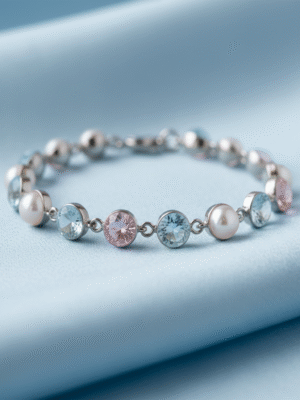 u (89) Evangeline Noir – The Onyx Inferno Bracelet