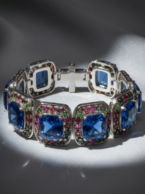 u (96) Aurielle Draven – The Sapphire Empress Bracelet