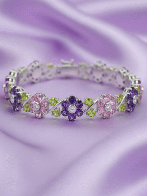 u (98) Elaria Duvall – The Obsidian Bloom Bracelet